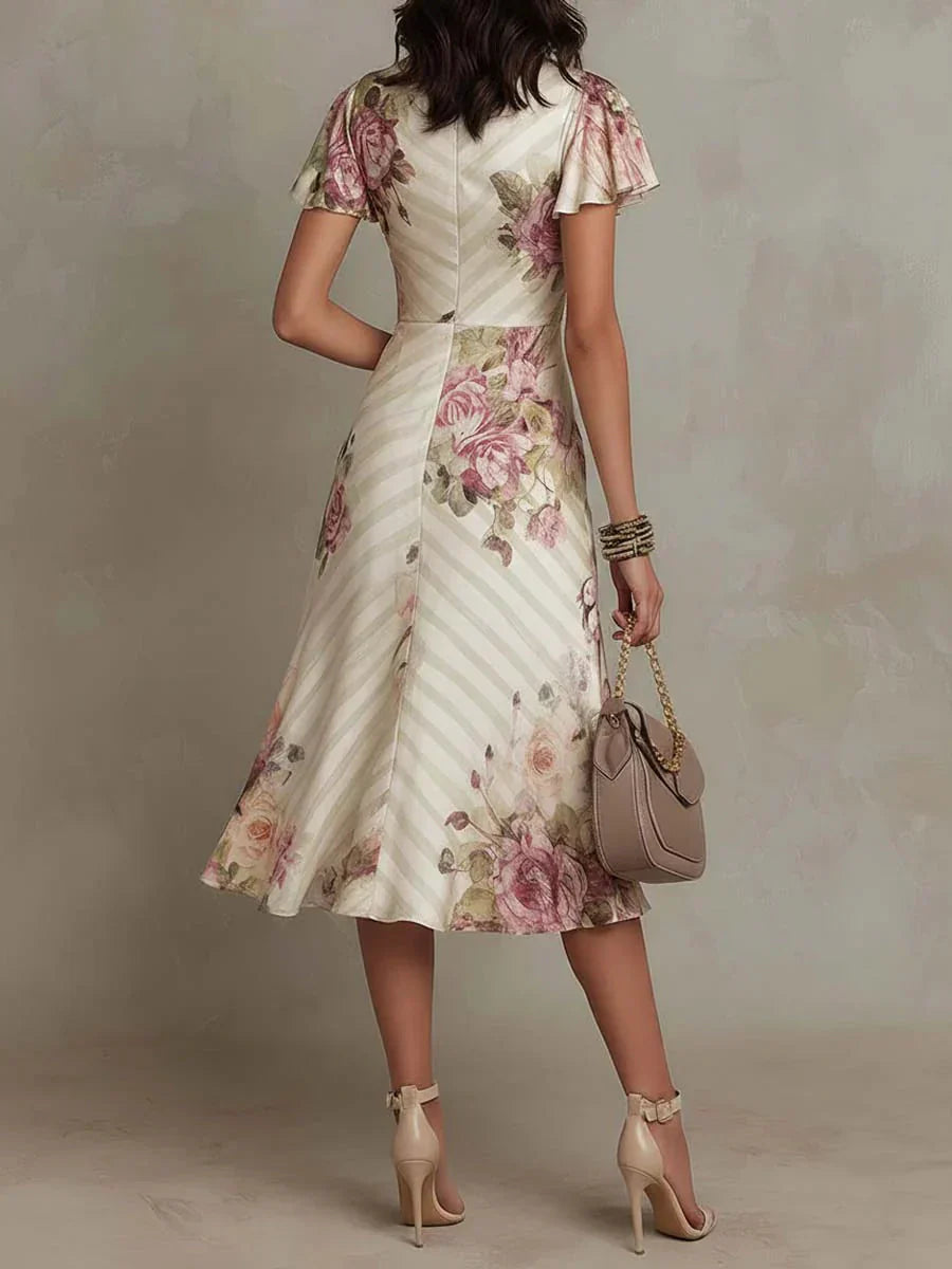 Alba | Elegante Vestido Midi Draped