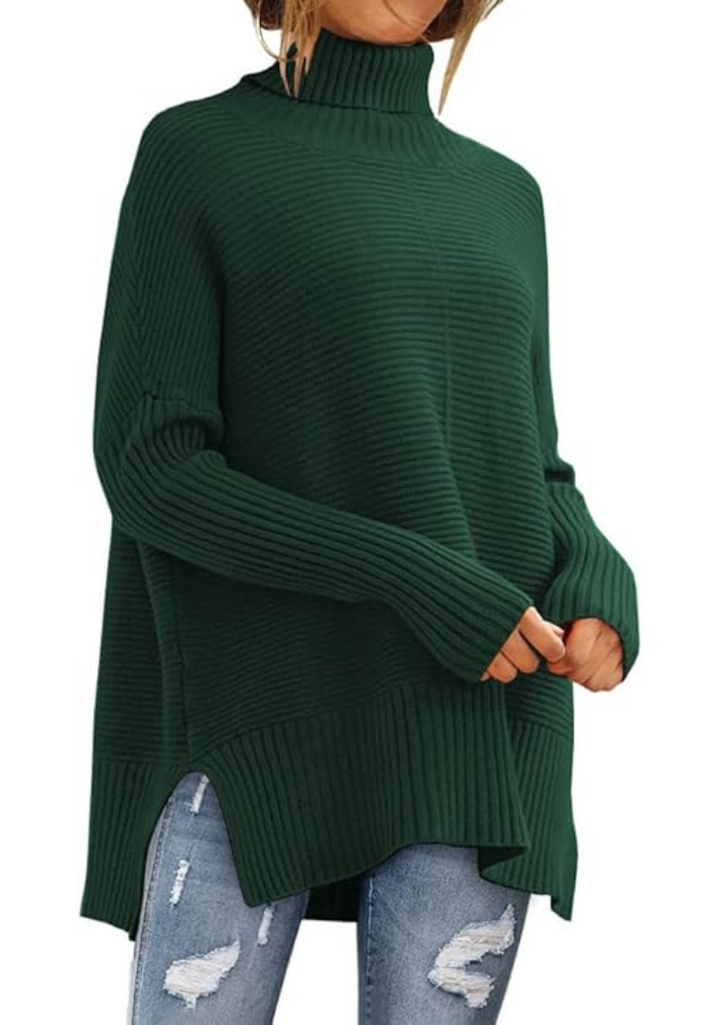 Elisa | Maglione caldo avvolgente a collo alto