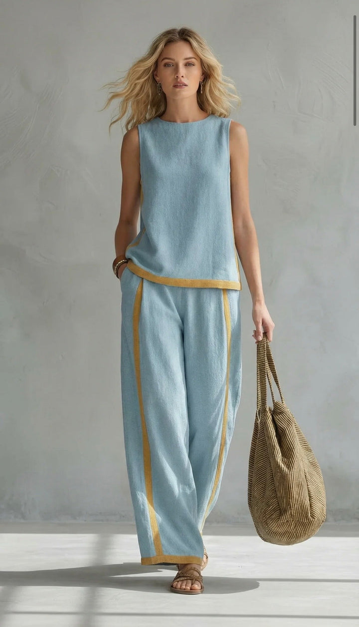 Leila™ | Elegante Conjunto de Dos Piezas