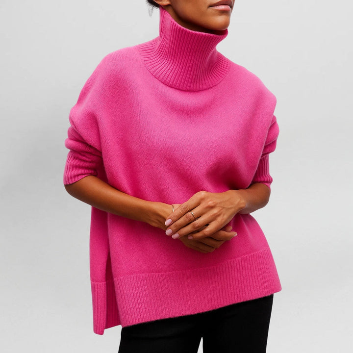 Stefanie | Warm and Refined High-Neck Sweater