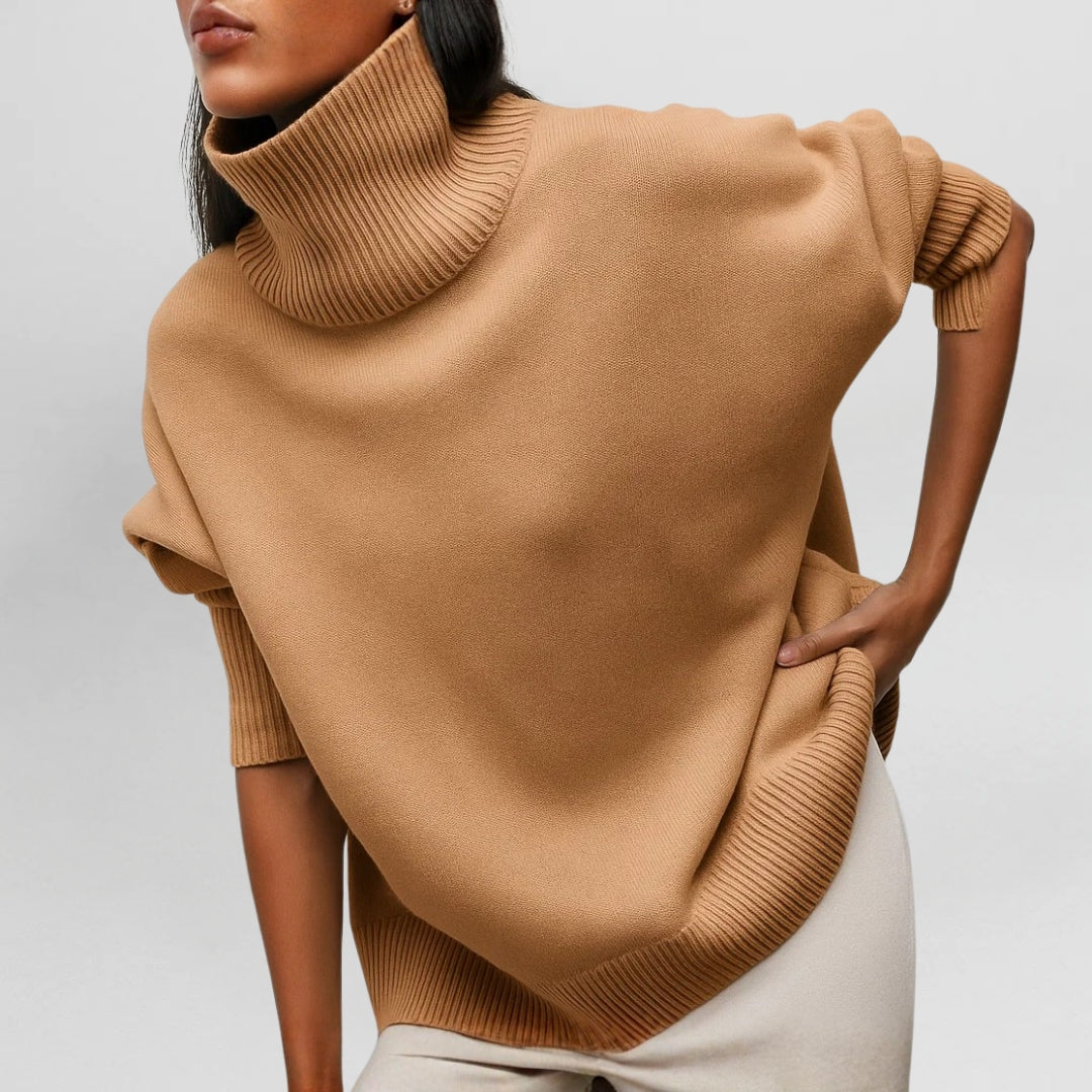 Stefanie | Warm and Refined High-Neck Sweater