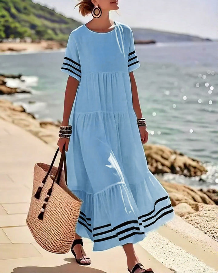 Sofía | Vestido de tendencia con mangas cortas