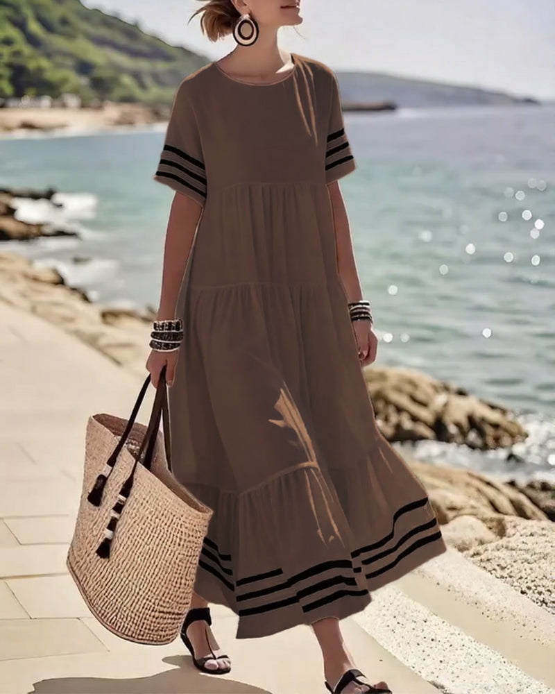 Sofía | Vestido de tendencia con mangas cortas