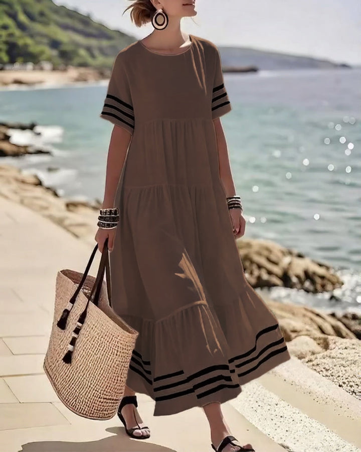 Sofía | Vestido de tendencia con mangas cortas