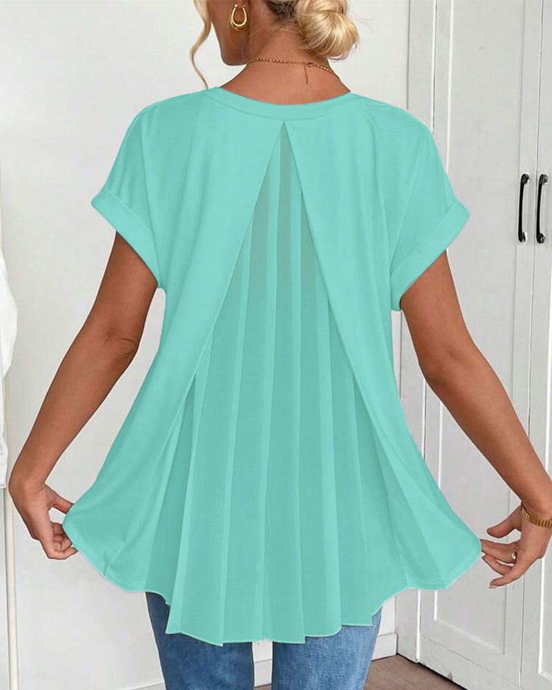 Lidia | Camisa manga corta elegante