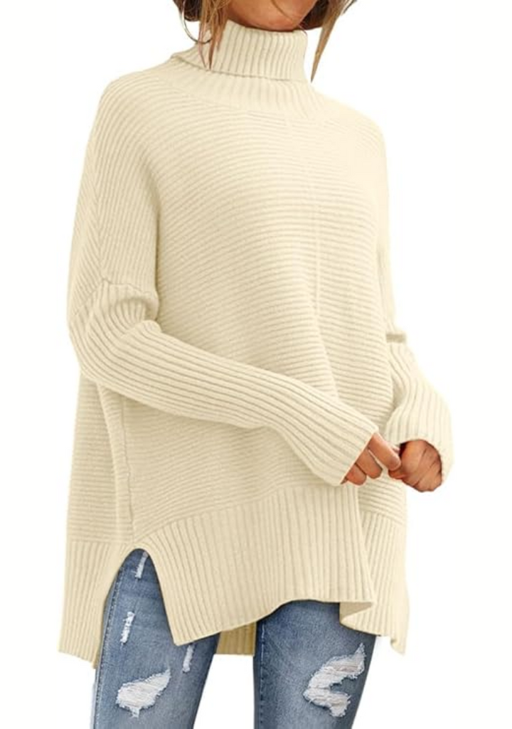 Elisa | Maglione caldo avvolgente a collo alto