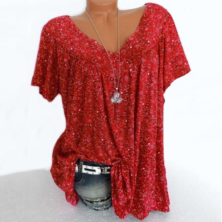 Marina | Camiseta con cuello en V