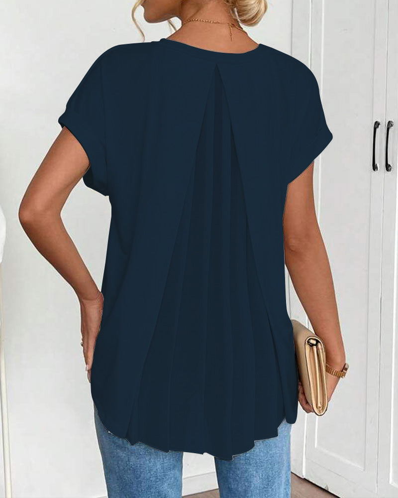Lidia | Camisa manga corta elegante