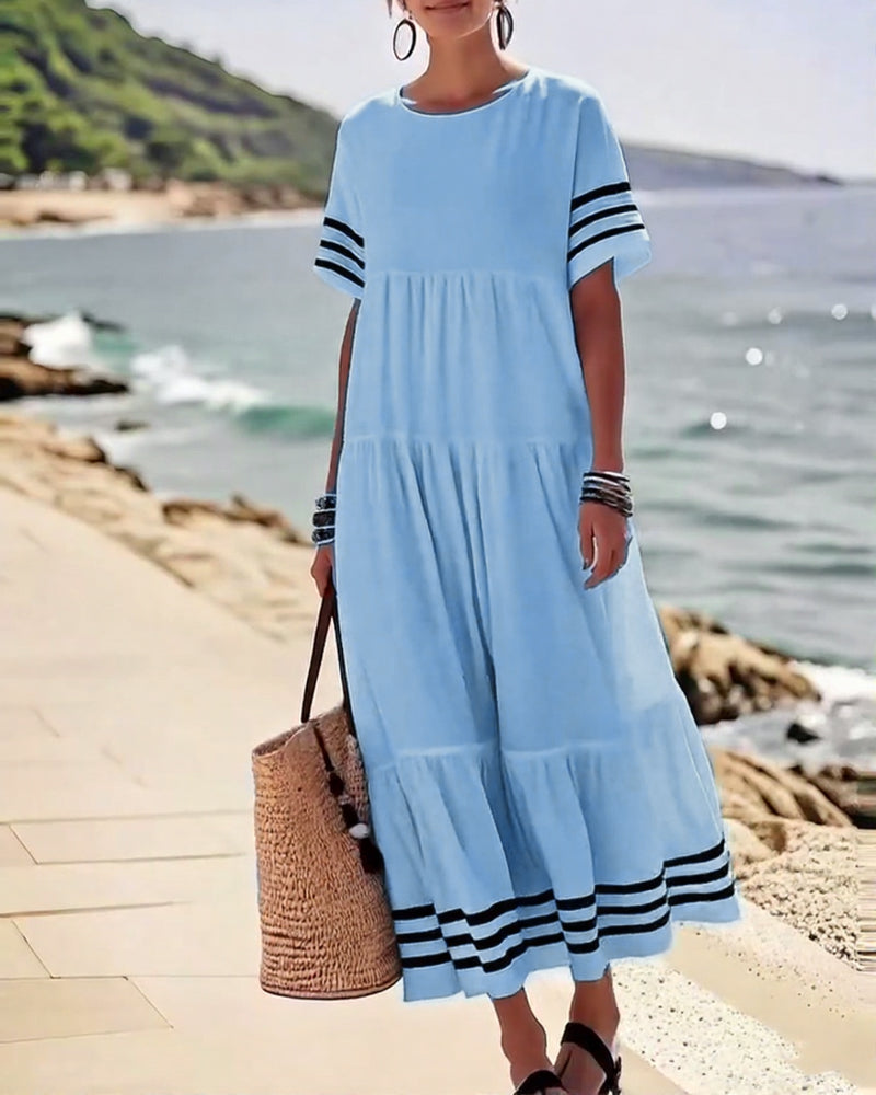 Sofía | Vestido de tendencia con mangas cortas