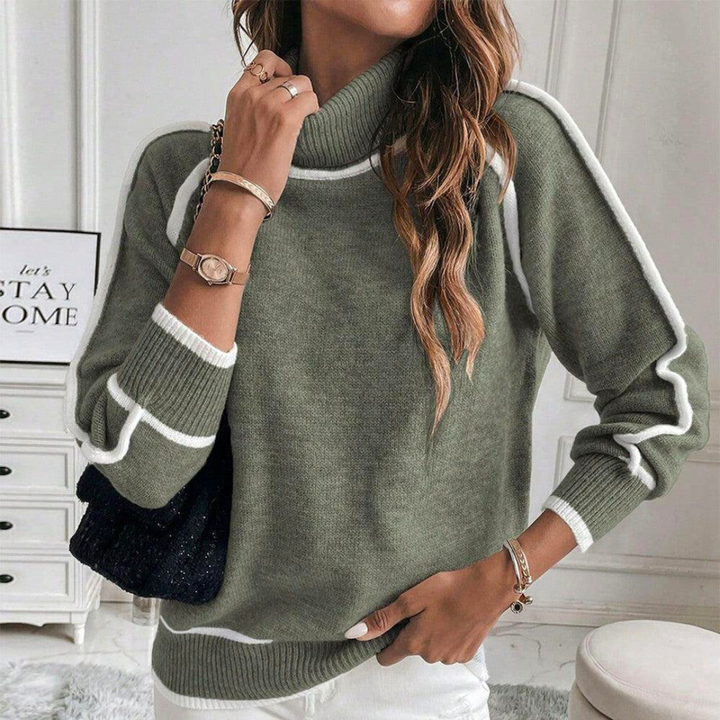 Kaylee | Maglione elegante a collo alto