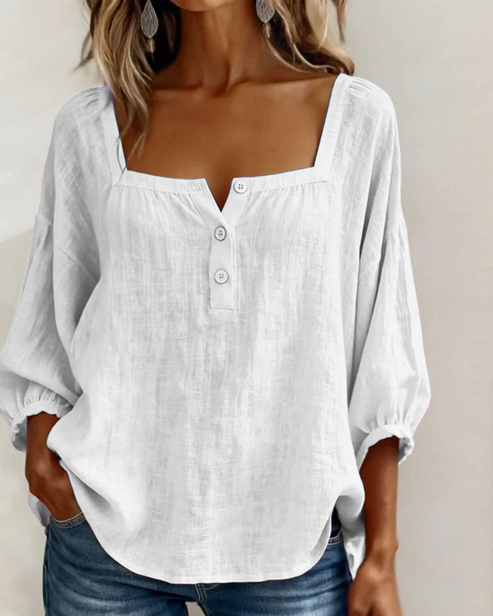 Alexandra | Blusa de cuello cuadrado