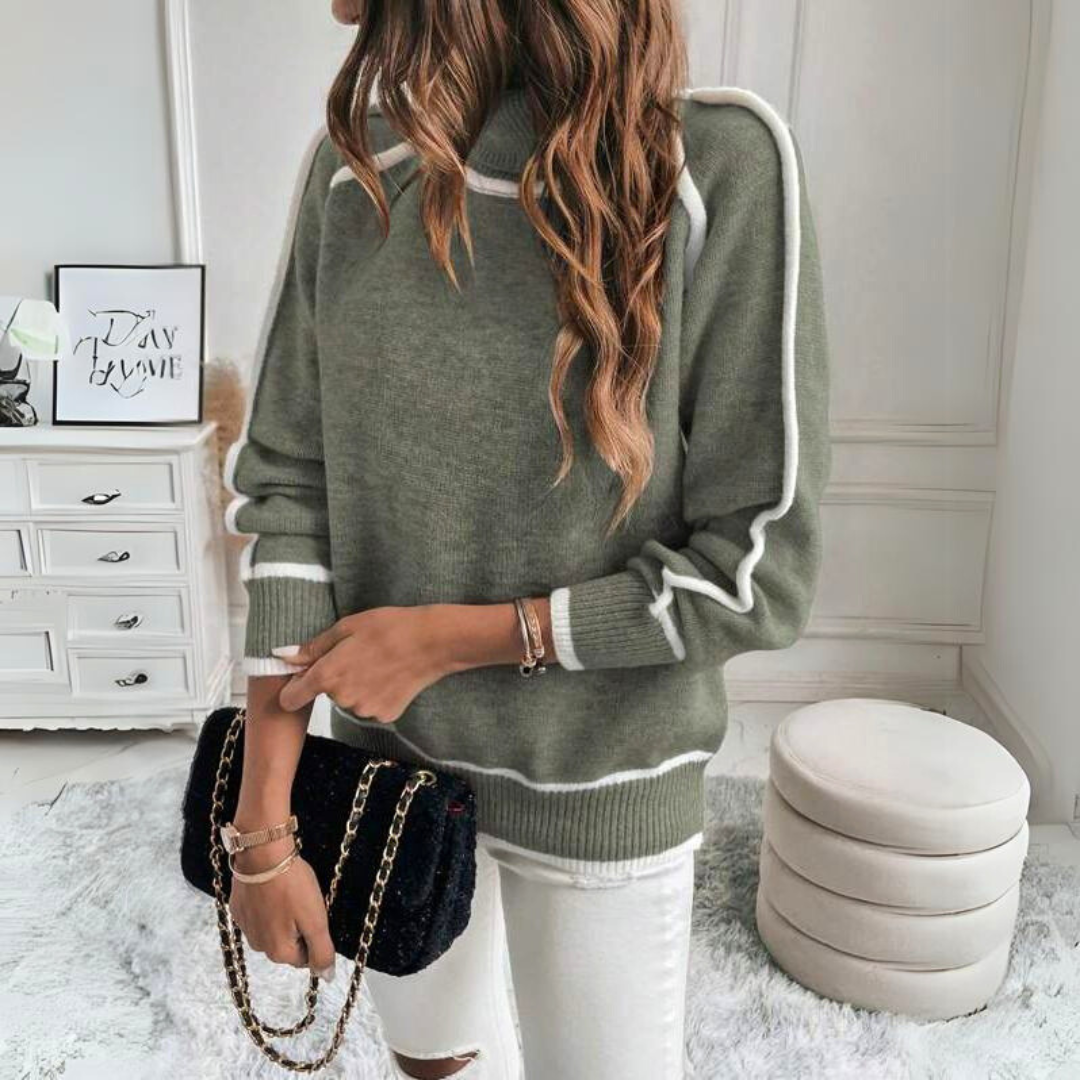 Kaylee | Maglione elegante a collo alto