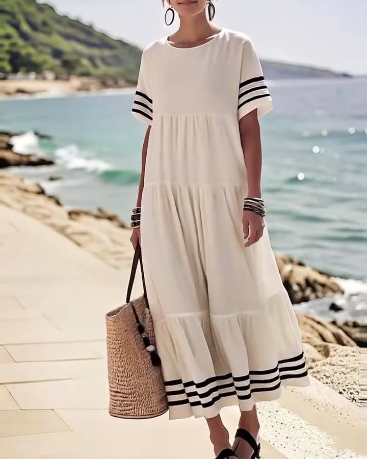 Sofía | Vestido de tendencia con mangas cortas
