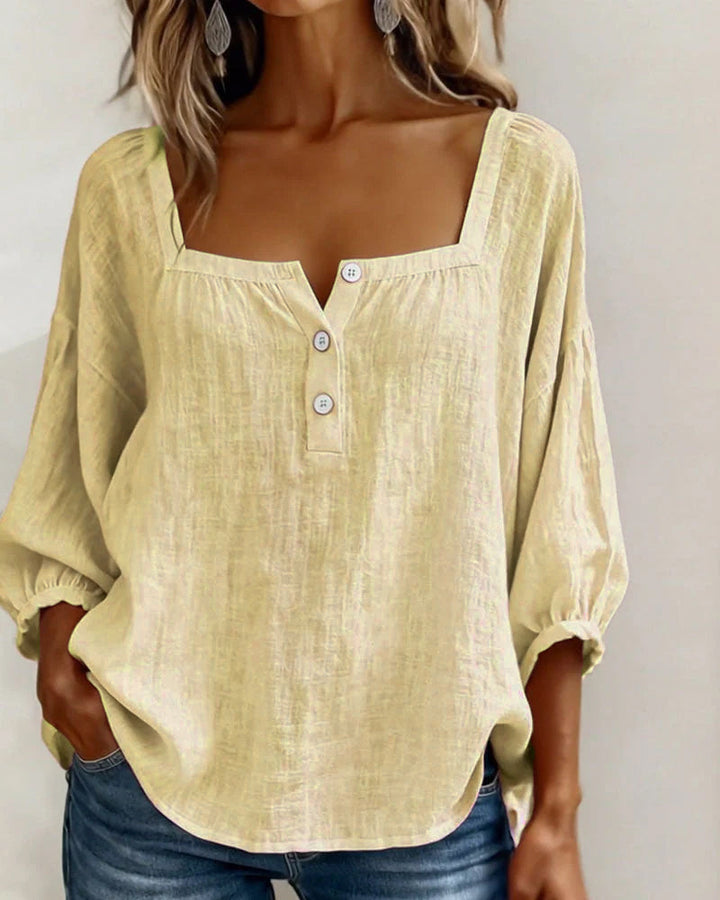 Alexandra | Blusa de cuello cuadrado
