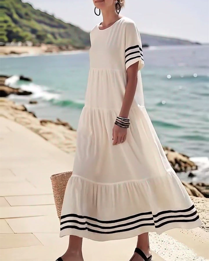 Sofía | Vestido de tendencia con mangas cortas