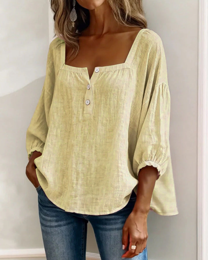 Alexandra | Blusa de cuello cuadrado