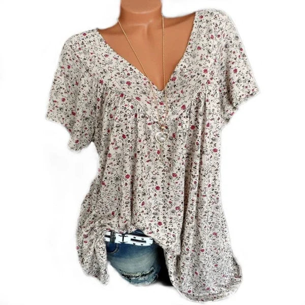 Marina | Camiseta con cuello en V