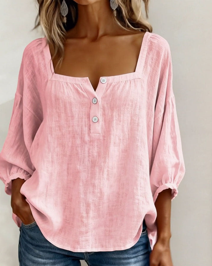 Alexandra | Blusa de cuello cuadrado