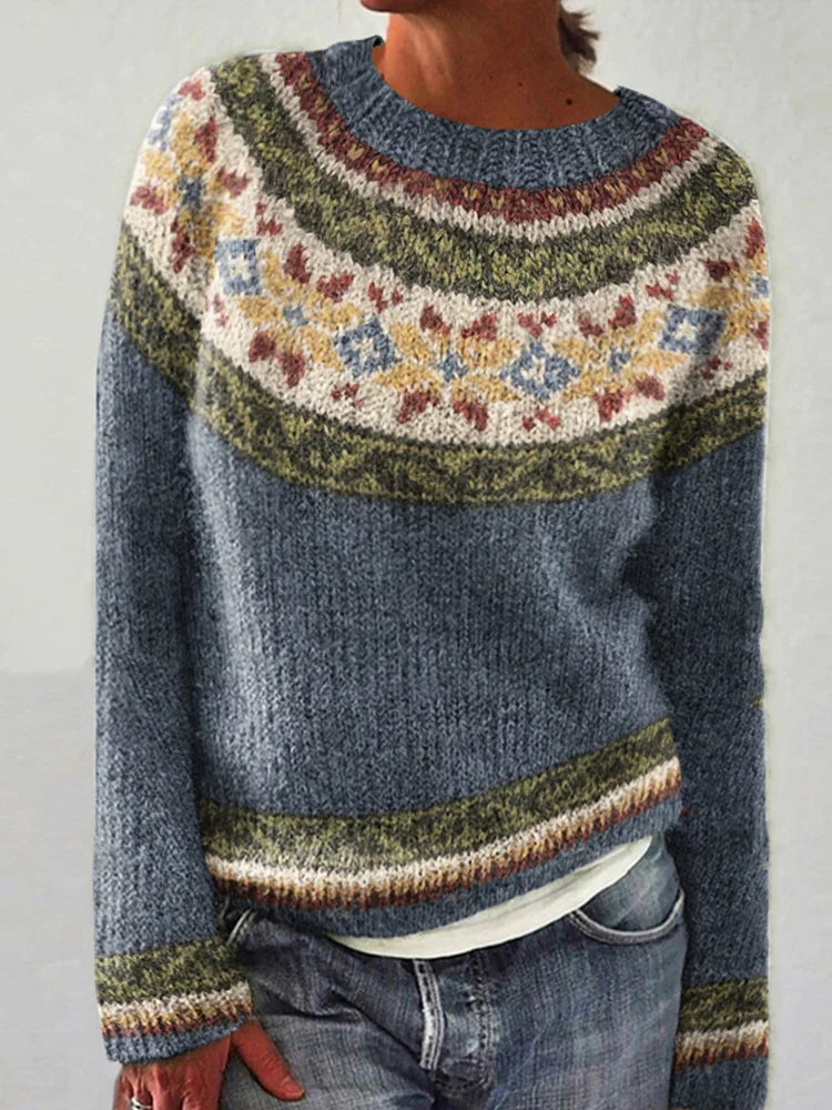 Amalia™ | Morbido maglione nordico Heritage