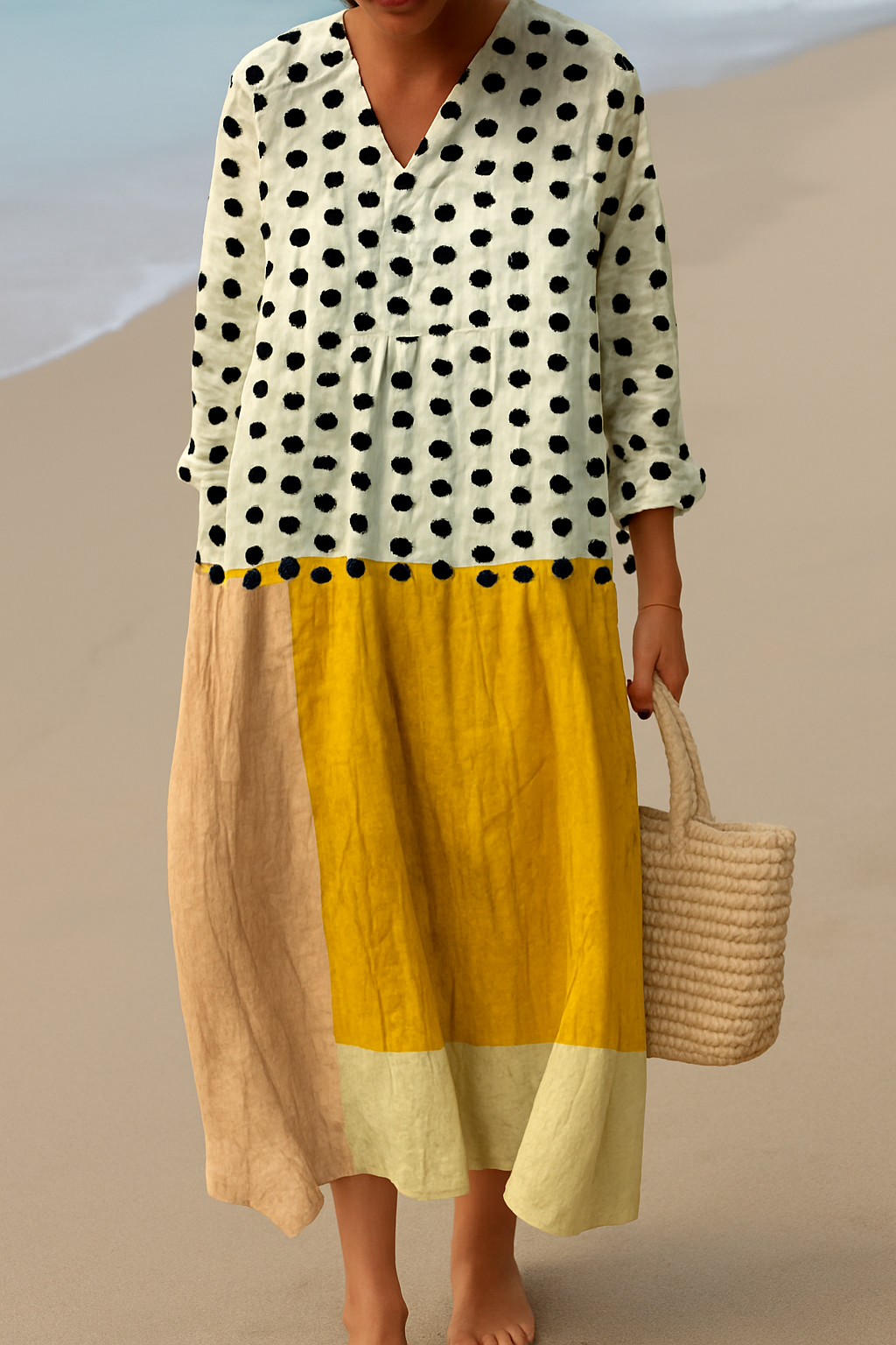 Maya | Vestido rayos de sol