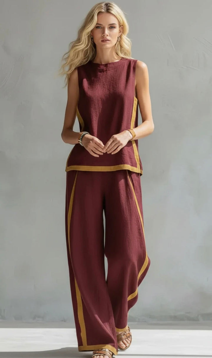 Leila™ | Elegante Conjunto de Dos Piezas