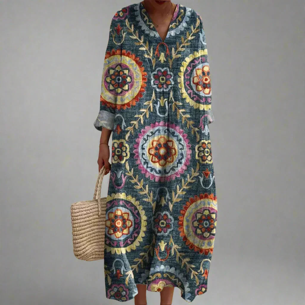 Ava | Vestido Geometrico