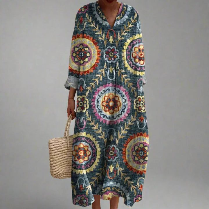 Ava | Vestido Geometrico