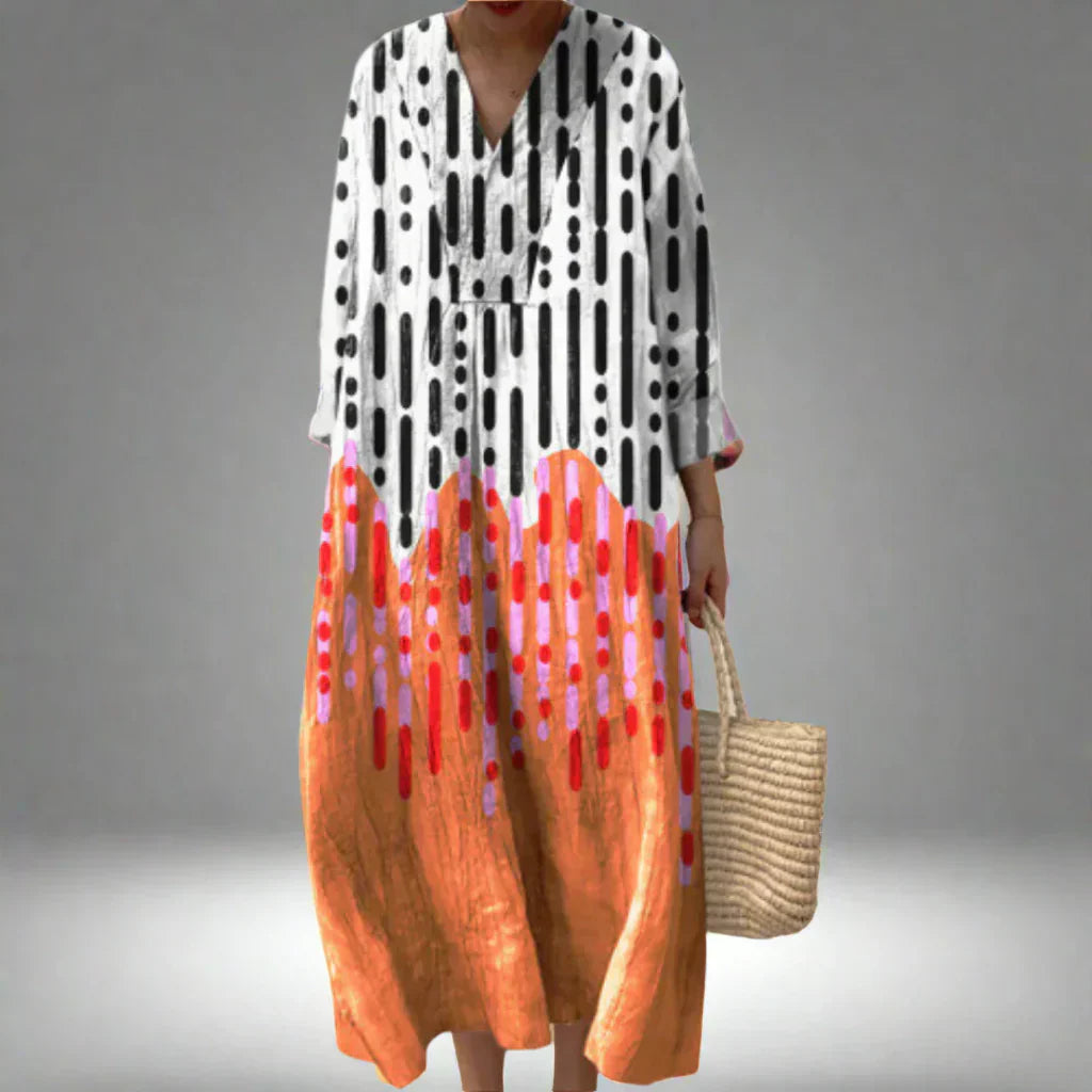 Lily | Vestido de Rayas