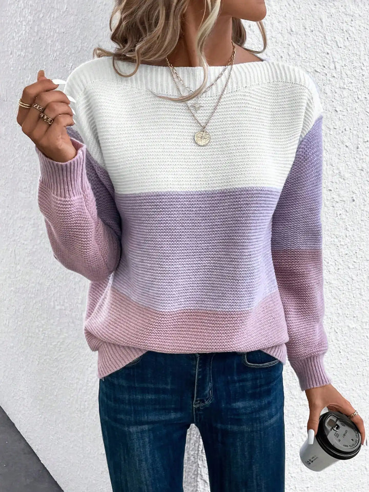 Serena | Suéter Suave Difuso con Corte Confortable