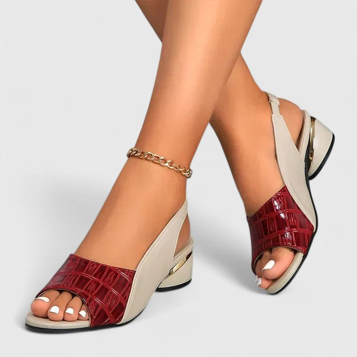 Maria | Sandalias elegantes de cuero