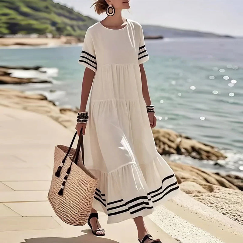 Sofía | Vestido de tendencia con mangas cortas