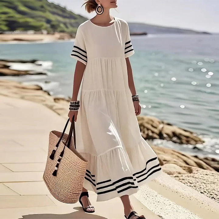 Sofía | Vestido de tendencia con mangas cortas