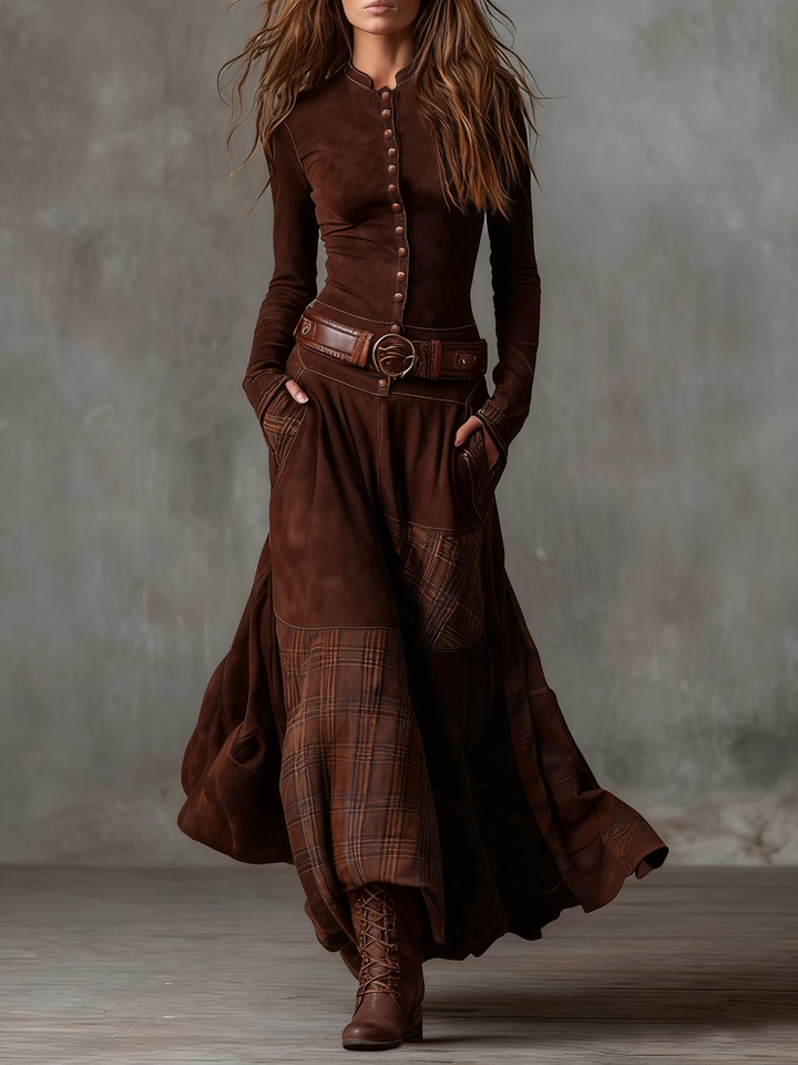 Martina | Vestido Largo Vintage