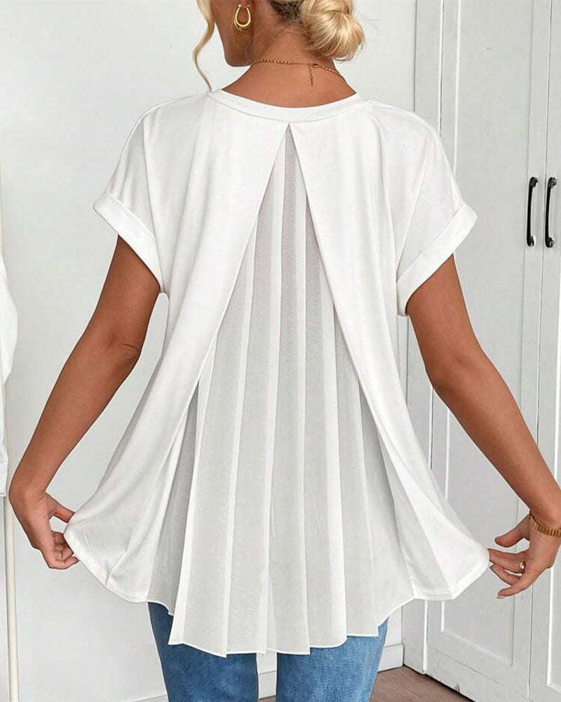 Lidia | Camisa manga corta elegante