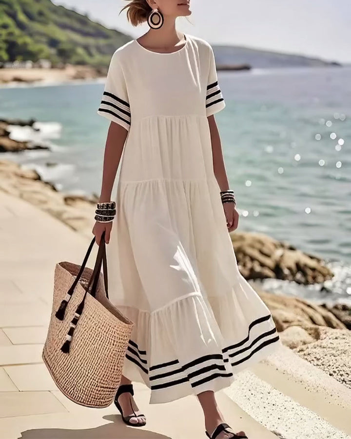 Sofía | Vestido de tendencia con mangas cortas