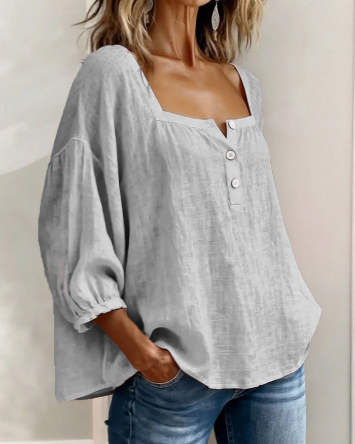 Alexandra | Blusa de cuello cuadrado