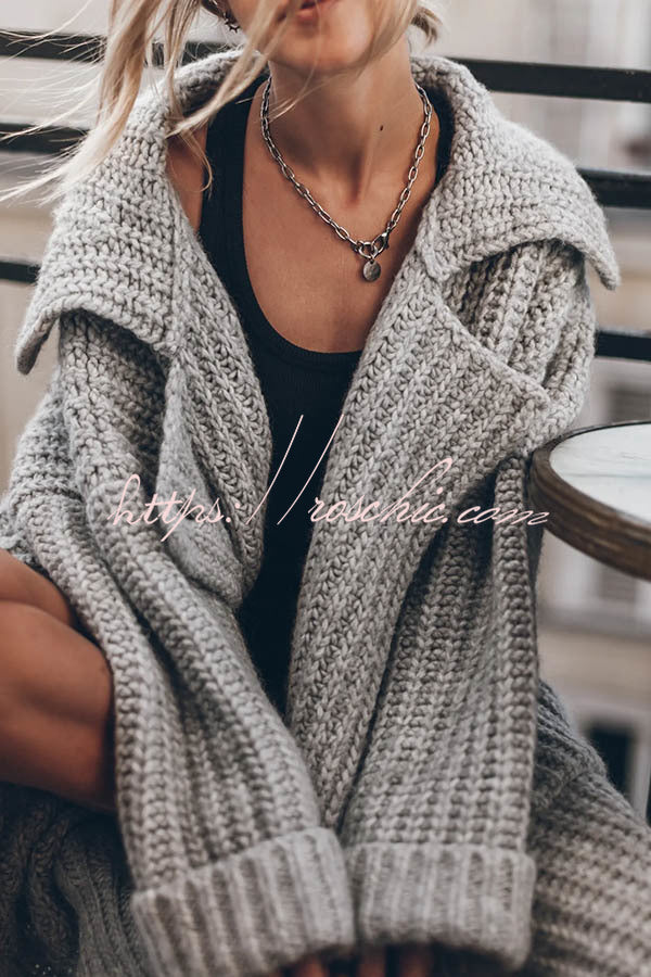 Raquel | Cárdigan midi
