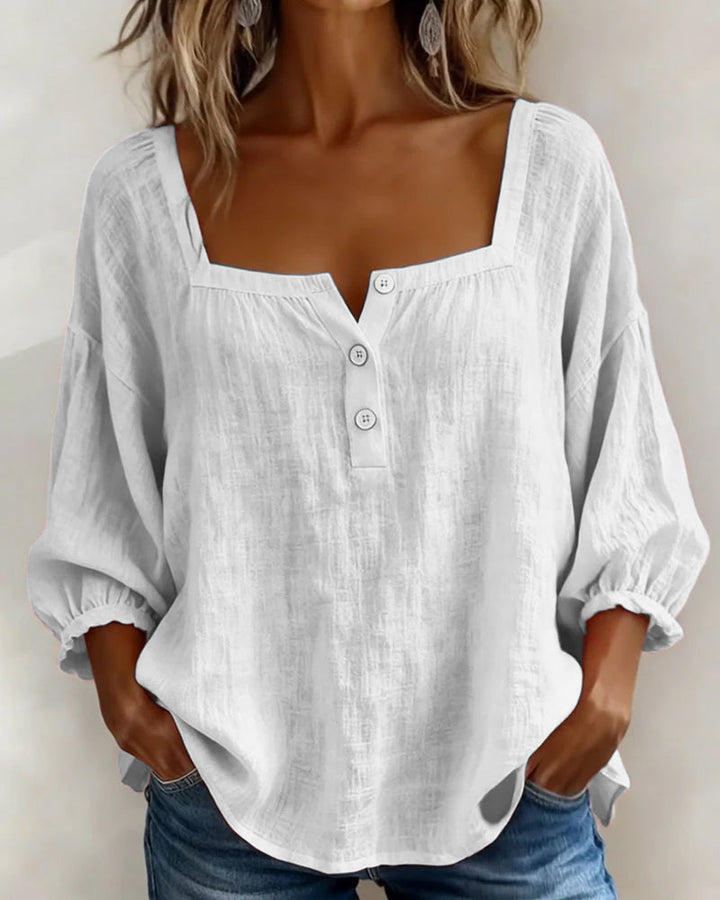 Alexandra | Blusa de cuello cuadrado