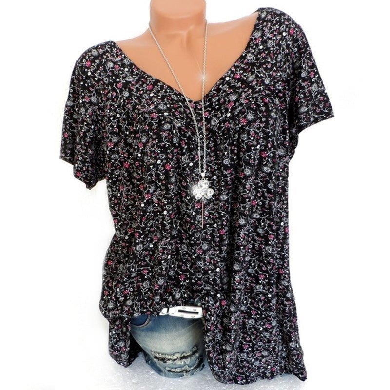 Marina | Camiseta con cuello en V