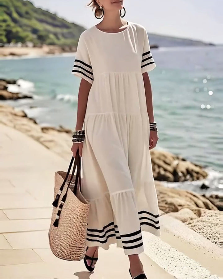 Sofía | Vestido de tendencia con mangas cortas