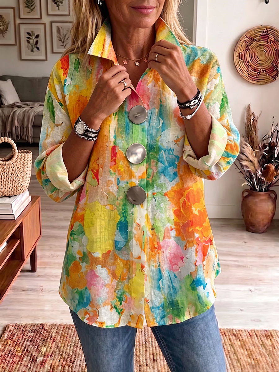 Lucia | Camicia floreale