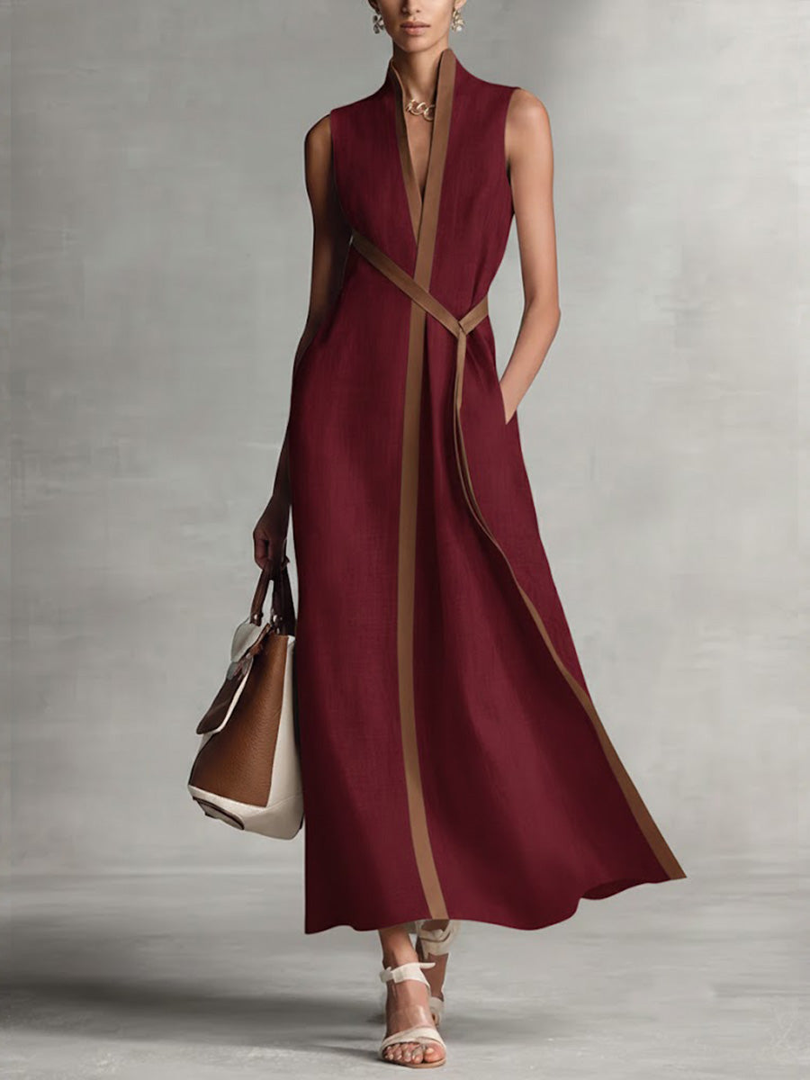 Noa | Vestido Sin Mangas de Lino
