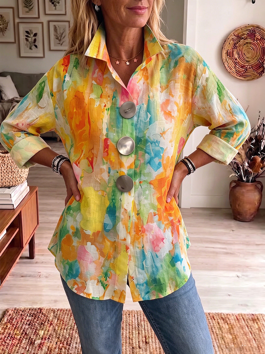 Lucia | Camicia floreale