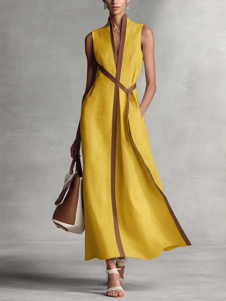 Noa | Vestido Sin Mangas de Lino