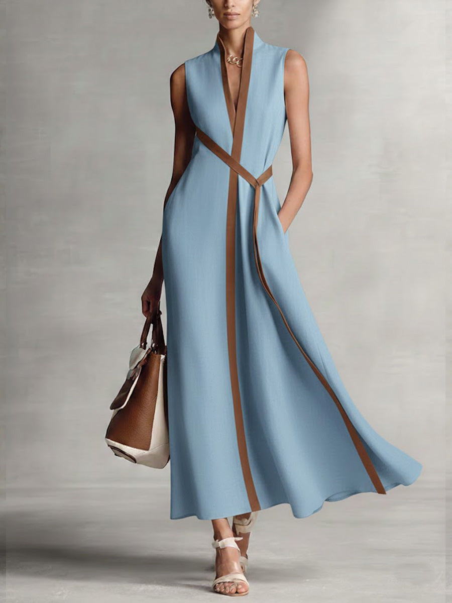 Noa | Vestido Sin Mangas de Lino