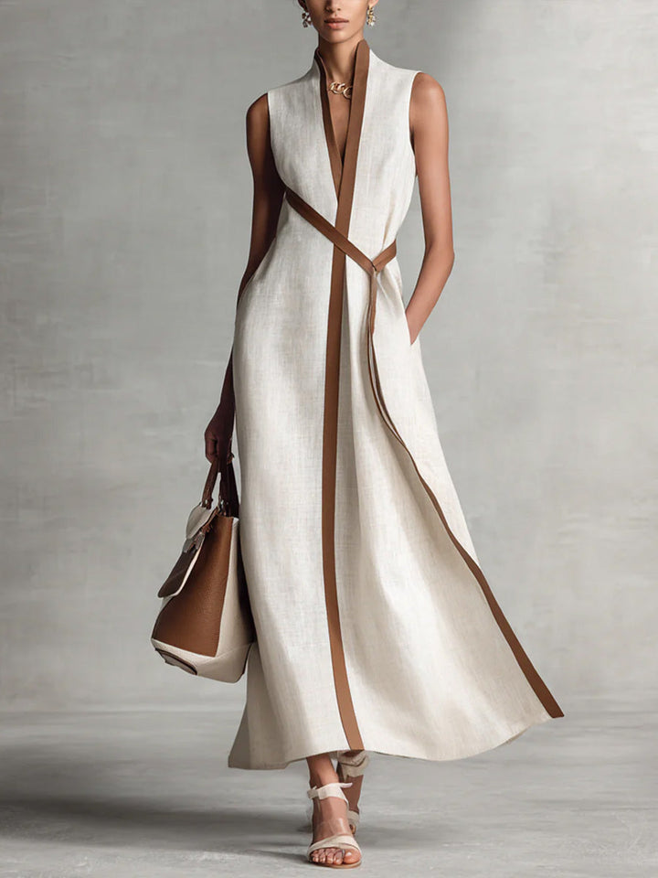Noa | Vestido Sin Mangas de Lino