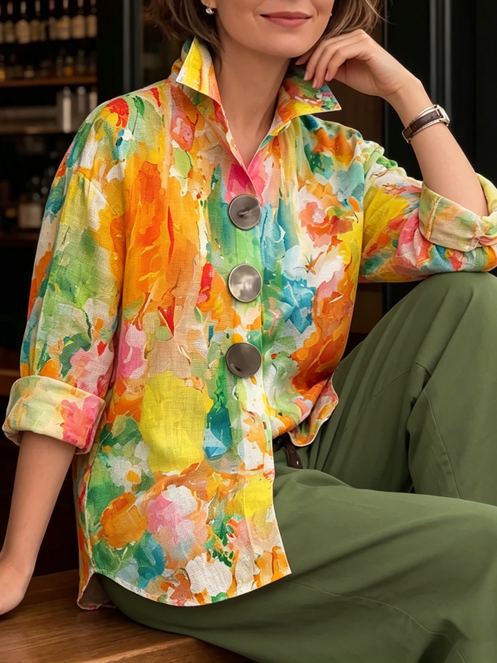 Lucia | Camicia floreale