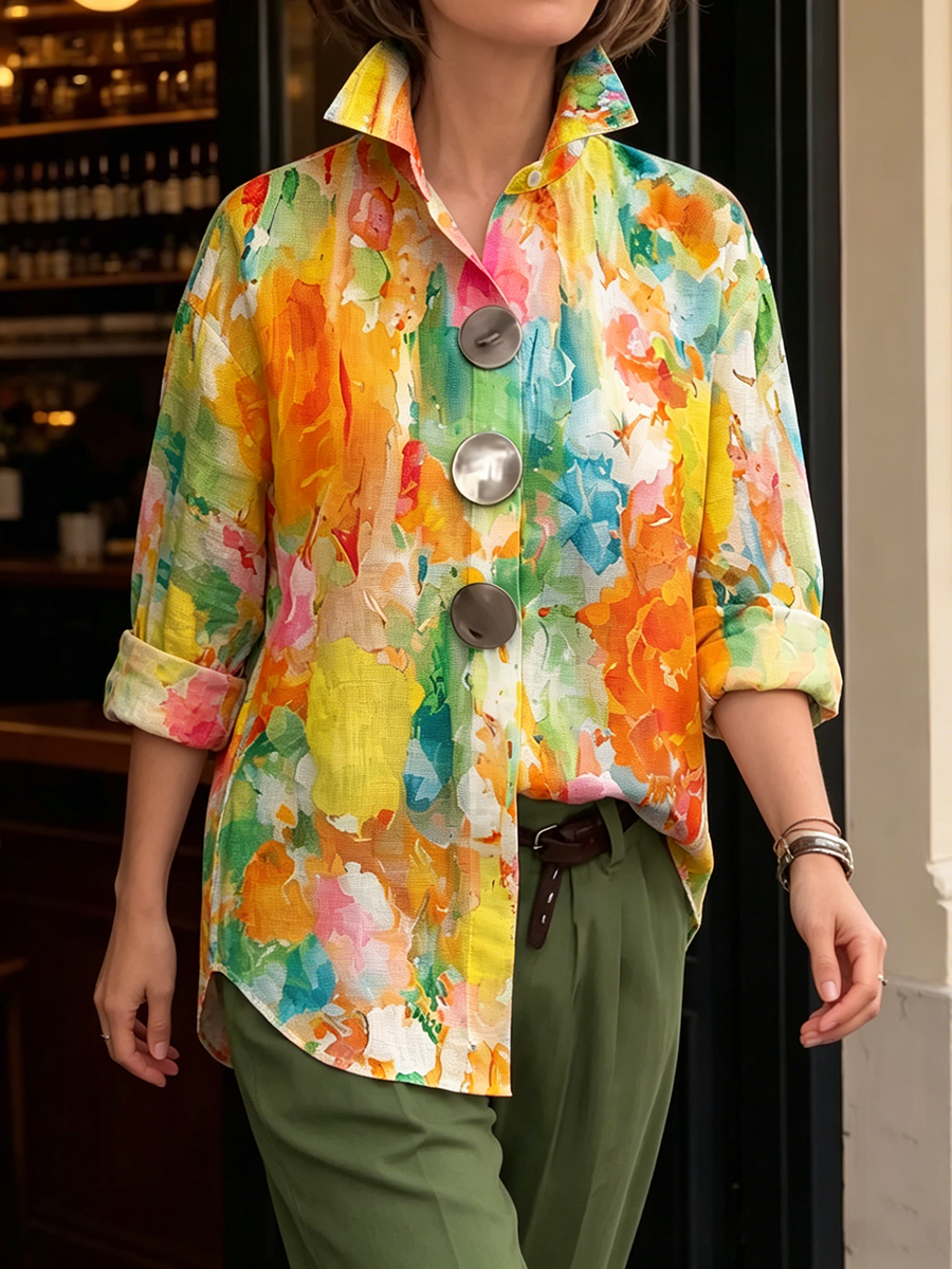Lucia | Camicia floreale