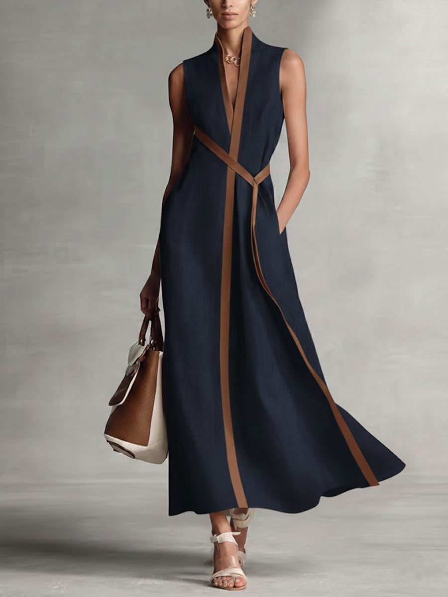Noa | Vestido Sin Mangas de Lino