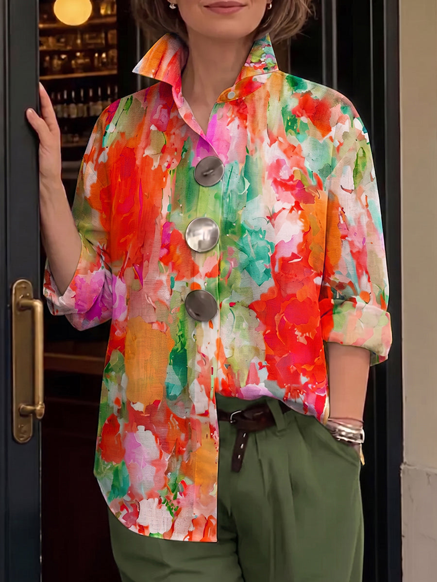 Lucia | Camicia floreale